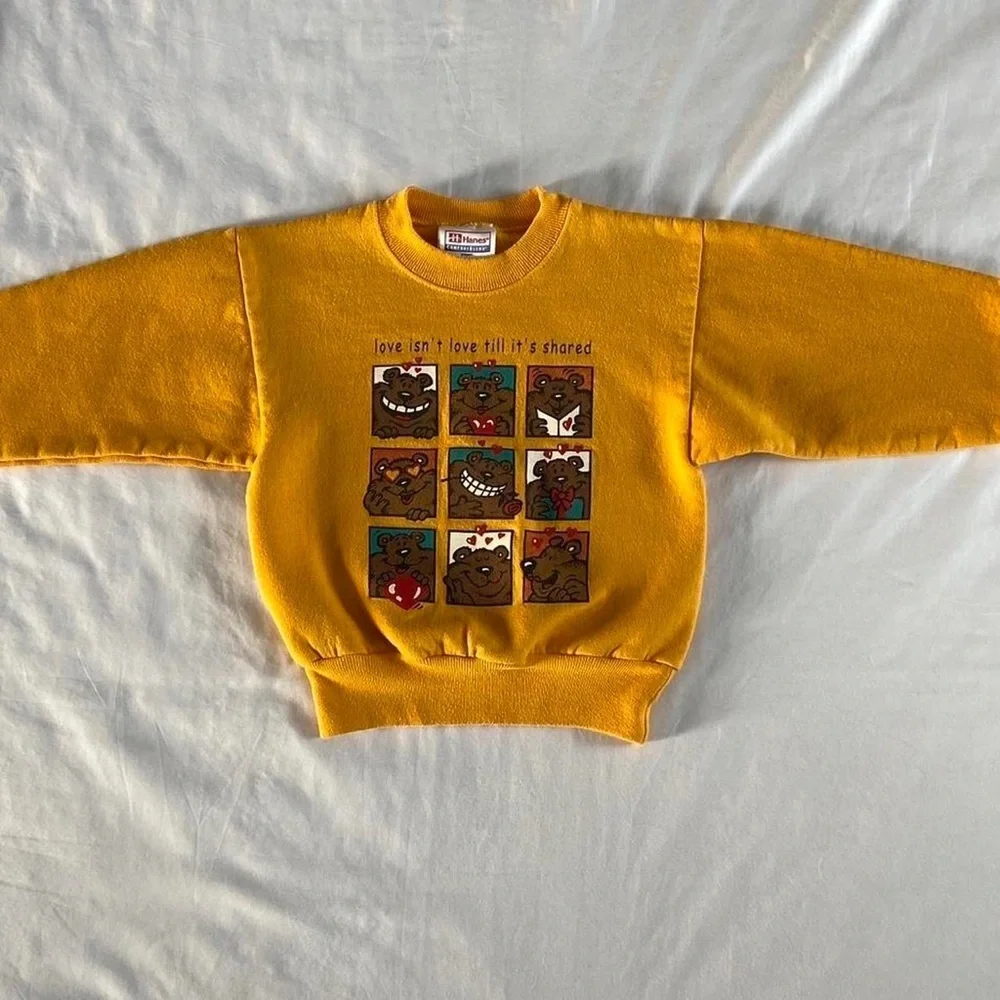 90s vintage crewneck sweatshirt with 